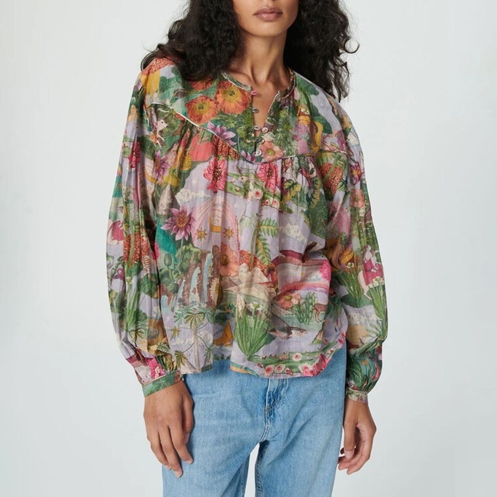 New NWT Chufy Top Iris‎ Blouse